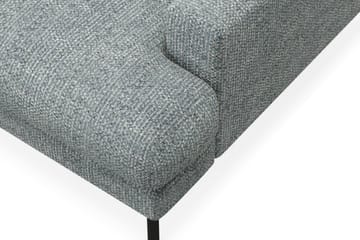 Menard Premium 5-personers Venstrevendt L-formet Dyb ChaiselongSofa i Chenille - Grå/Blå - Møbler - Sofaer - Sofa med sjeselong