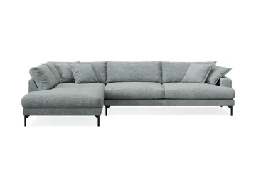 Menard Premium 5-personers Venstrevendt L-formet Dyb ChaiselongSofa i Chenille