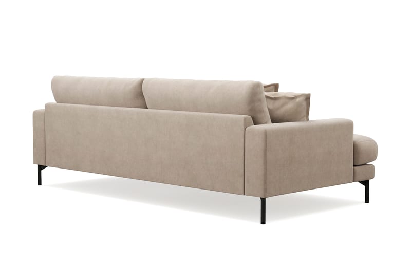 Menard Premium 4-seters dyp sofa i stoff - Beige - Møbler - Sofaer - 4 seter sofa