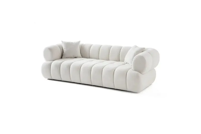Mississauga Sofa 3-seter - Hvit - Møbler - Sofaer - Sofa 3 seter