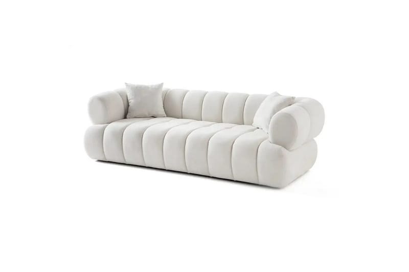 Mississauga Sofa 3-seter - Hvit - Møbler - Sofaer - Sofa 3 seter