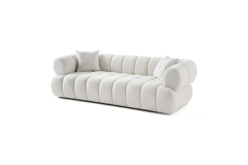 Mississauga Sofa 3-seter - Hvit - Møbler - Sofaer - Sofa 3 seter