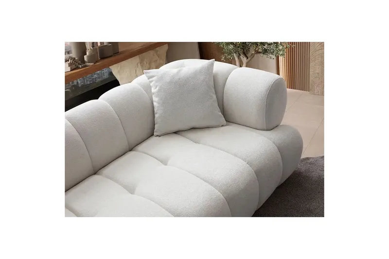 Mississauga Sofa 3-seter - Hvit - Møbler - Sofaer - Sofa 3 seter