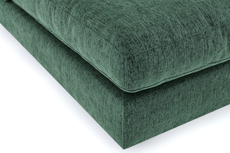 Arken 1-seters Divanmodul i Fløyel - Mørk grønn - Møbler - Sofaer - Modulsofaer - Øvrige moduler for modulsofa