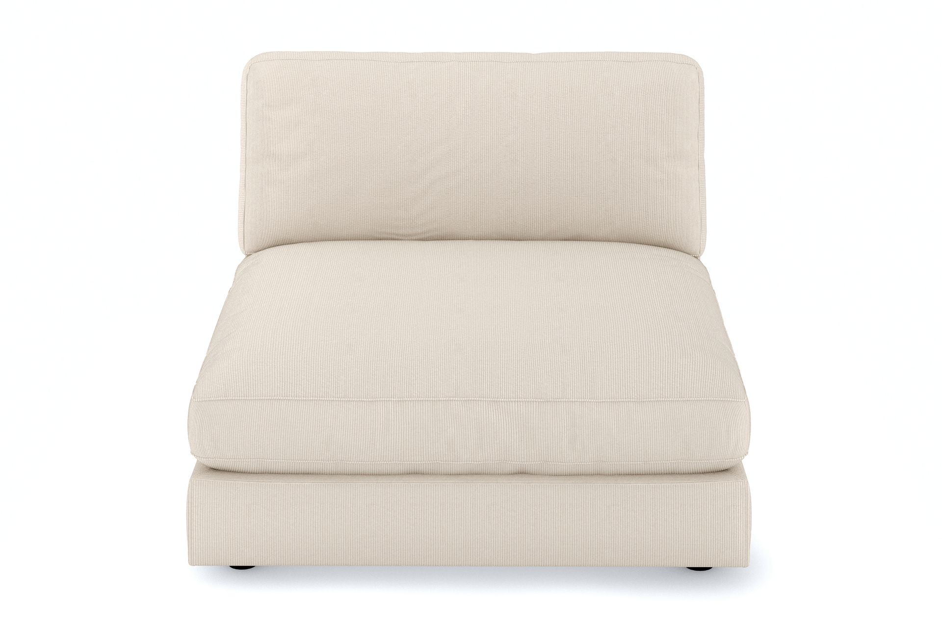 Arken 1-seters Divanmodul i Manchester - Beige - Møbler - Sofaer - Modulsofaer - Øvrige moduler for modulsofa