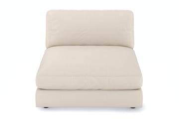 Arken 1-seters Divanmodul i Manchester - Beige - Møbler - Sofaer - Modulsofaer - Øvrige moduler for modulsofa