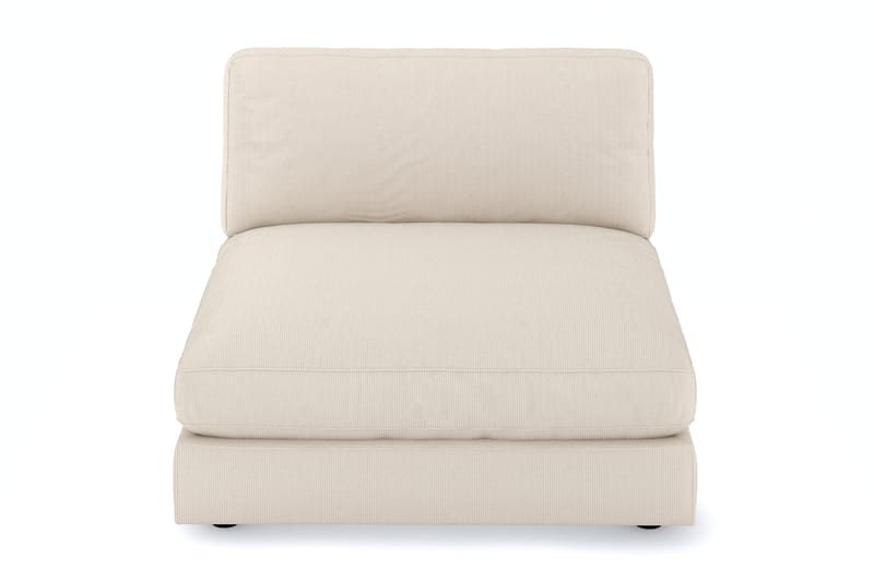 Arken 1-seters Divanmodul i Manchester - Beige - Møbler - Sofaer - Modulsofaer - Øvrige moduler for modulsofa