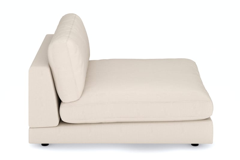 Arken 1-seters Divanmodul i Manchester - Beige - Møbler - Sofaer - Modulsofaer - Øvrige moduler for modulsofa