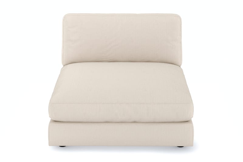 Arken 1-seters Divanmodul i Manchester - Beige - Møbler - Sofaer - Modulsofaer - Øvrige moduler for modulsofa