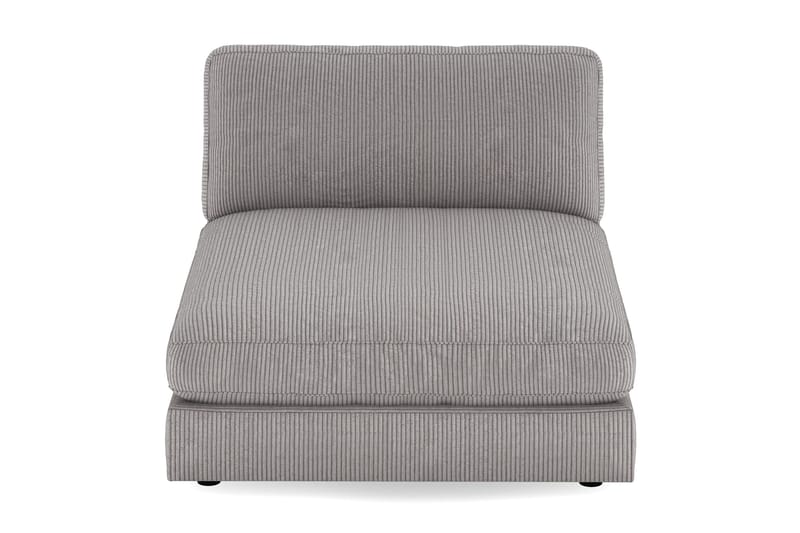 Arken 1-seters Divanmodul i Manchester - Mørk grå - Møbler - Sofaer - Modulsofaer - Øvrige moduler for modulsofa