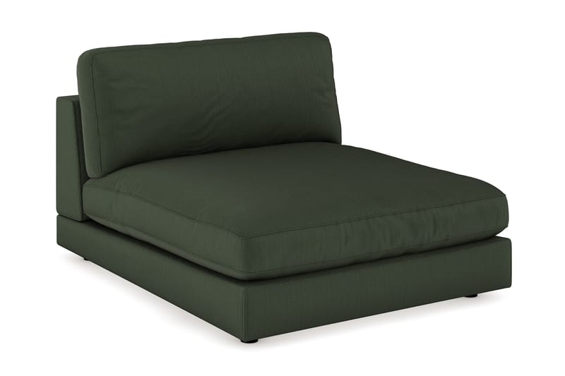 Arken 1-seters Divanmodul i Manchester, Mørk grønn