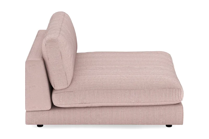 Arken 1-seters Divanmodul i Manchester - Rosa - Møbler - Sofaer - Modulsofaer - Øvrige moduler for modulsofa