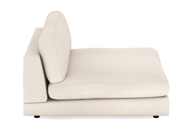 Arken 1-seters Divanmodul i Stoff - Beige - Møbler - Sofaer - Modulsofaer - Øvrige moduler for modulsofa