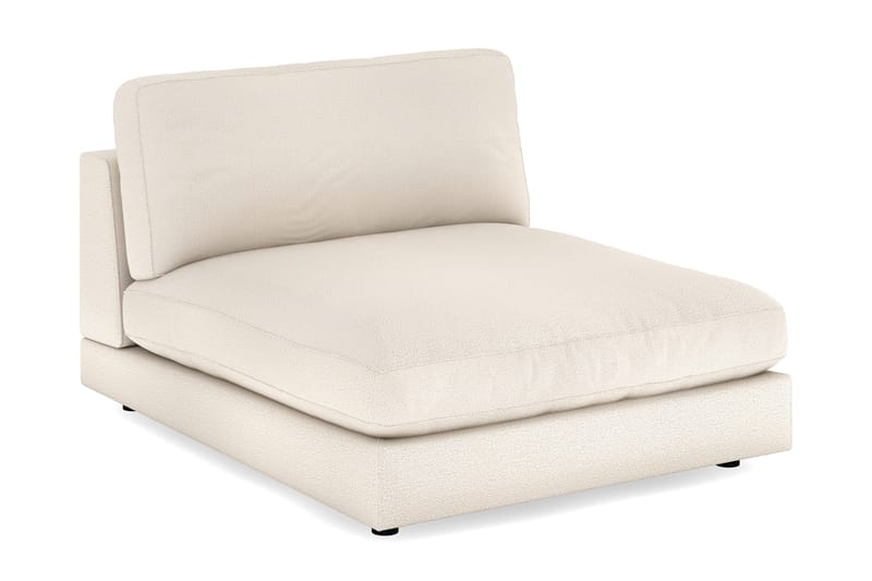 Arken 1-seters Divanmodul i Stoff - Beige - Møbler - Sofaer - Modulsofaer - Øvrige moduler for modulsofa