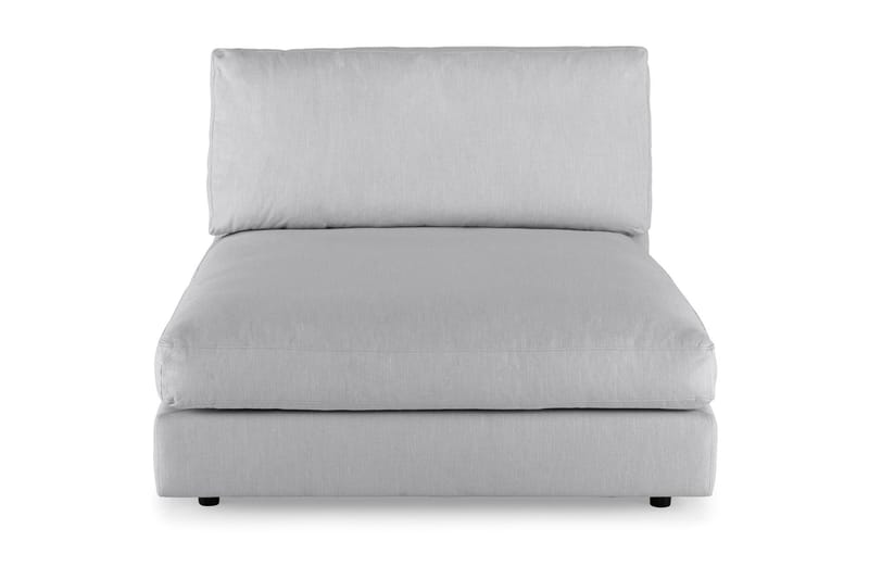 Arken 1-seters Divanmodul i Stoff - Grå - Møbler - Sofaer - Modulsofaer - Øvrige moduler for modulsofa