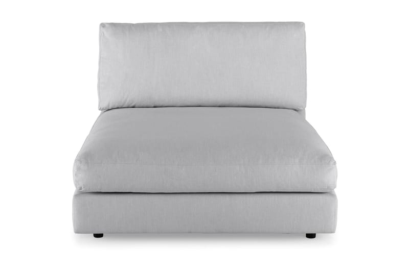 Arken 1-seters Divanmodul i Stoff - Grå - Møbler - Sofaer - Modulsofaer - Øvrige moduler for modulsofa