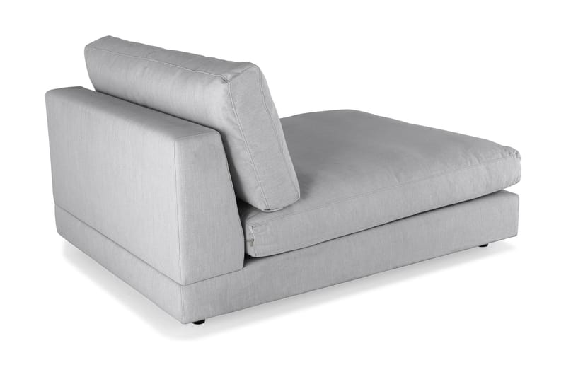 Arken 1-seters Divanmodul i Stoff - Grå - Møbler - Sofaer - Modulsofaer - Øvrige moduler for modulsofa