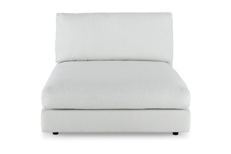 Arken 1-seters Divanmodul i Stoff - Lys grå - Møbler - Sofaer - Modulsofaer - Øvrige moduler for modulsofa