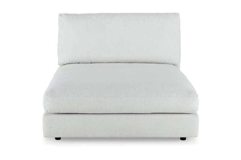 Arken 1-seters Divanmodul i Stoff - Lys grå - Møbler - Sofaer - Modulsofaer - Øvrige moduler for modulsofa