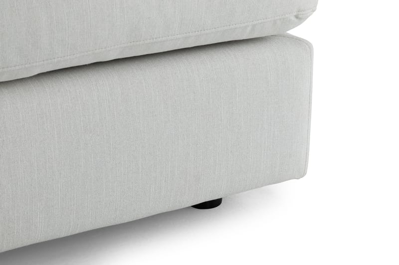 Arken 1-seters Divanmodul i Stoff - Lys grå - Møbler - Sofaer - Modulsofaer - Øvrige moduler for modulsofa