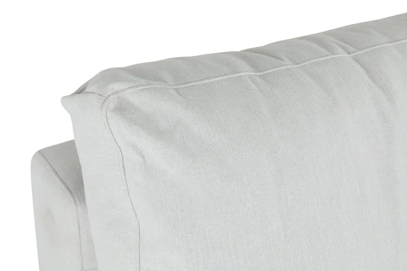 Arken 1-seters Divanmodul i Stoff - Lys grå - Møbler - Sofaer - Modulsofaer - Øvrige moduler for modulsofa