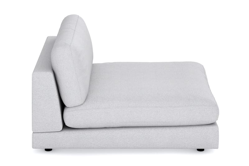 Arken 1-seters Divanmodul i Stoff - Lys grå - Møbler - Sofaer - Modulsofaer - Øvrige moduler for modulsofa
