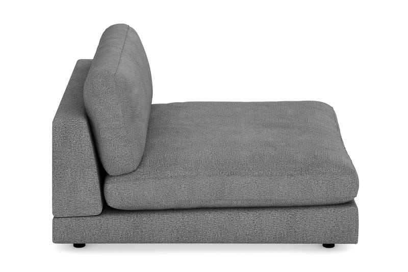Arken 1-seters Divanmodul i Stoff - Mørk grå - Møbler - Sofaer - Modulsofaer - Øvrige moduler for modulsofa
