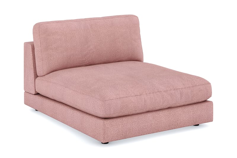 Arken 1-seters Divanmodul i Stoff - Rosa - Møbler - Sofaer - Modulsofaer - Øvrige moduler for modulsofa
