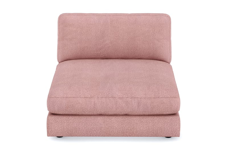 Arken 1-seters Divanmodul i Stoff - Rosa - Møbler - Sofaer - Modulsofaer - Øvrige moduler for modulsofa