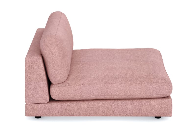 Arken 1-seters Divanmodul i Stoff - Rosa - Møbler - Sofaer - Modulsofaer - Øvrige moduler for modulsofa