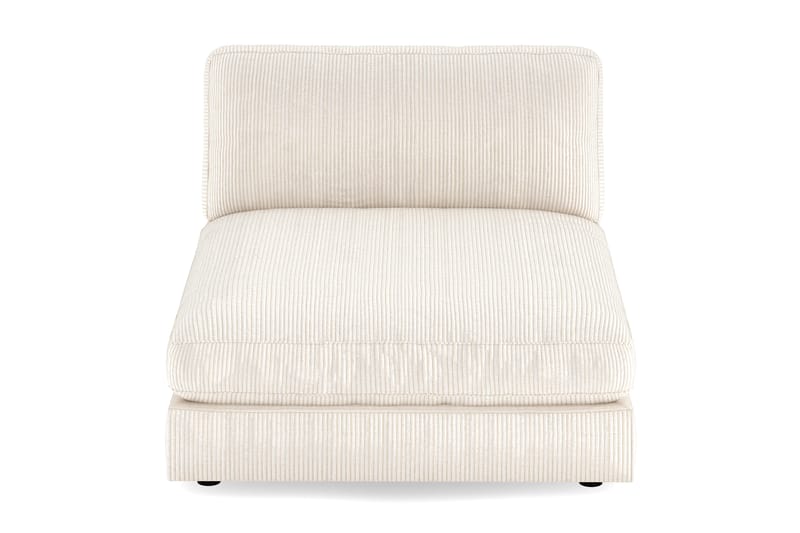 Arken 2-seters Divanmodul i Manchester - Beige - Møbler - Sofaer - Modulsofaer - Øvrige moduler for modulsofa