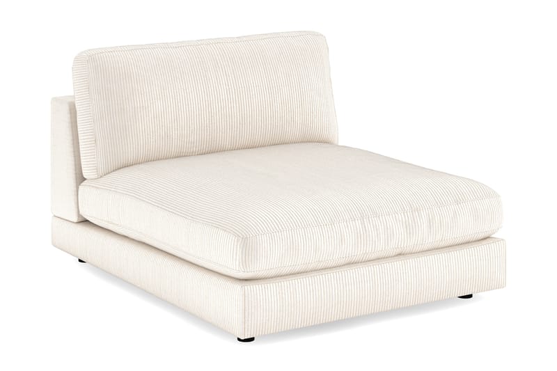 Arken 2-seters Divanmodul i Manchester - Beige - Møbler - Sofaer - Modulsofaer - Øvrige moduler for modulsofa