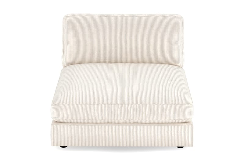 Arken 2-seters Divanmodul i Manchester - Beige - Møbler - Sofaer - Modulsofaer - Øvrige moduler for modulsofa