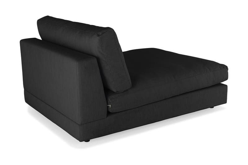 Arken 2-seters Divanmodul i Stoff - Svart - Møbler - Sofaer - Modulsofaer - Øvrige moduler for modulsofa