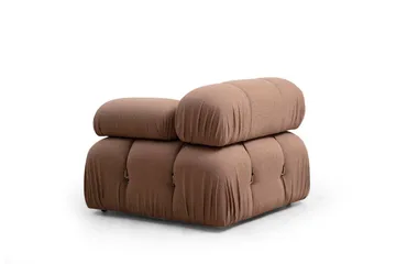 Belgin Høyremodul 95 cm - Brun - Møbler - Sofaer - Modulsofaer - Øvrige moduler for modulsofa