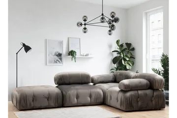 Belgin Høyremodul 95 cm - Grå - Møbler - Sofaer - Modulsofaer - Øvrige moduler for modulsofa