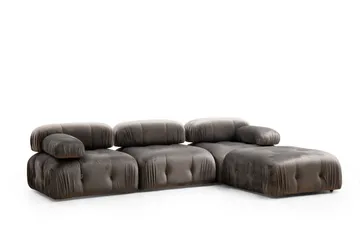 Belgin Høyremodul 95 cm - Grå - Møbler - Sofaer - Modulsofaer - Øvrige moduler for modulsofa