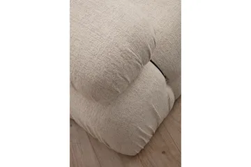 Belgin Høyremodul 95 cm - Krem - Møbler - Sofaer - Modulsofaer - Øvrige moduler for modulsofa