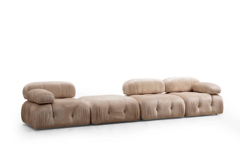 Belgin Venstremodul 95 cm - Beige - Møbler - Sofaer - Modulsofaer - Øvrige moduler for modulsofa