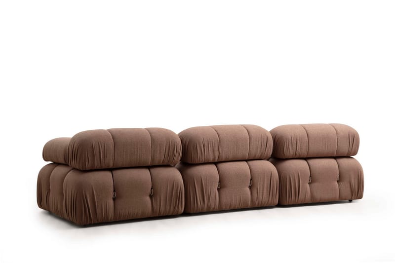 Belgin Venstremodul 95 cm - Brun - Møbler - Sofaer - Modulsofaer - Øvrige moduler for modulsofa