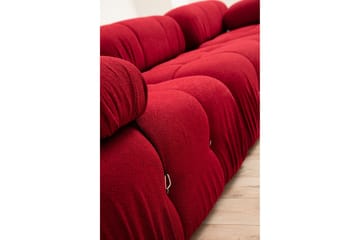 Belgin Venstremodul 95 cm - Rød - Møbler - Sofaer - Modulsofaer - Øvrige moduler for modulsofa