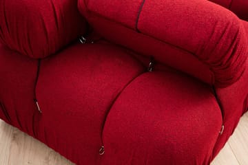 Belgin Venstremodul 95 cm - Rød - Møbler - Sofaer - Modulsofaer - Øvrige moduler for modulsofa