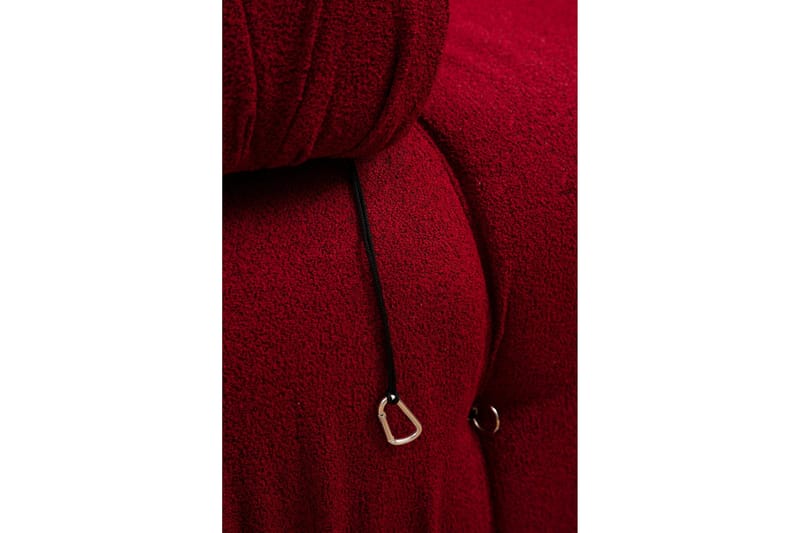 Belgin Venstremodul 95 cm - Rød - Møbler - Sofaer - Modulsofaer - Øvrige moduler for modulsofa