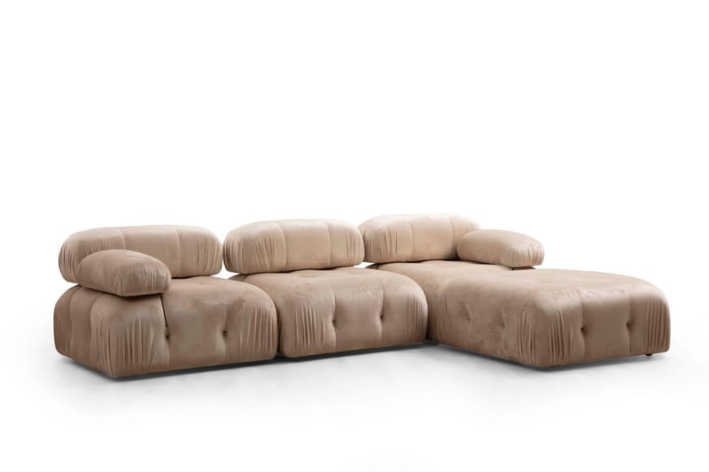 Bengul Høyremodul 95 cm - Beige - Øvrige moduler for modulsofa