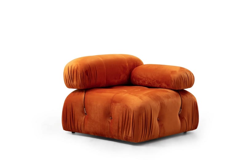 Bengul Høyremodul 95 cm - Oransje - Møbler - Sofaer - Modulsofaer - Øvrige moduler for modulsofa