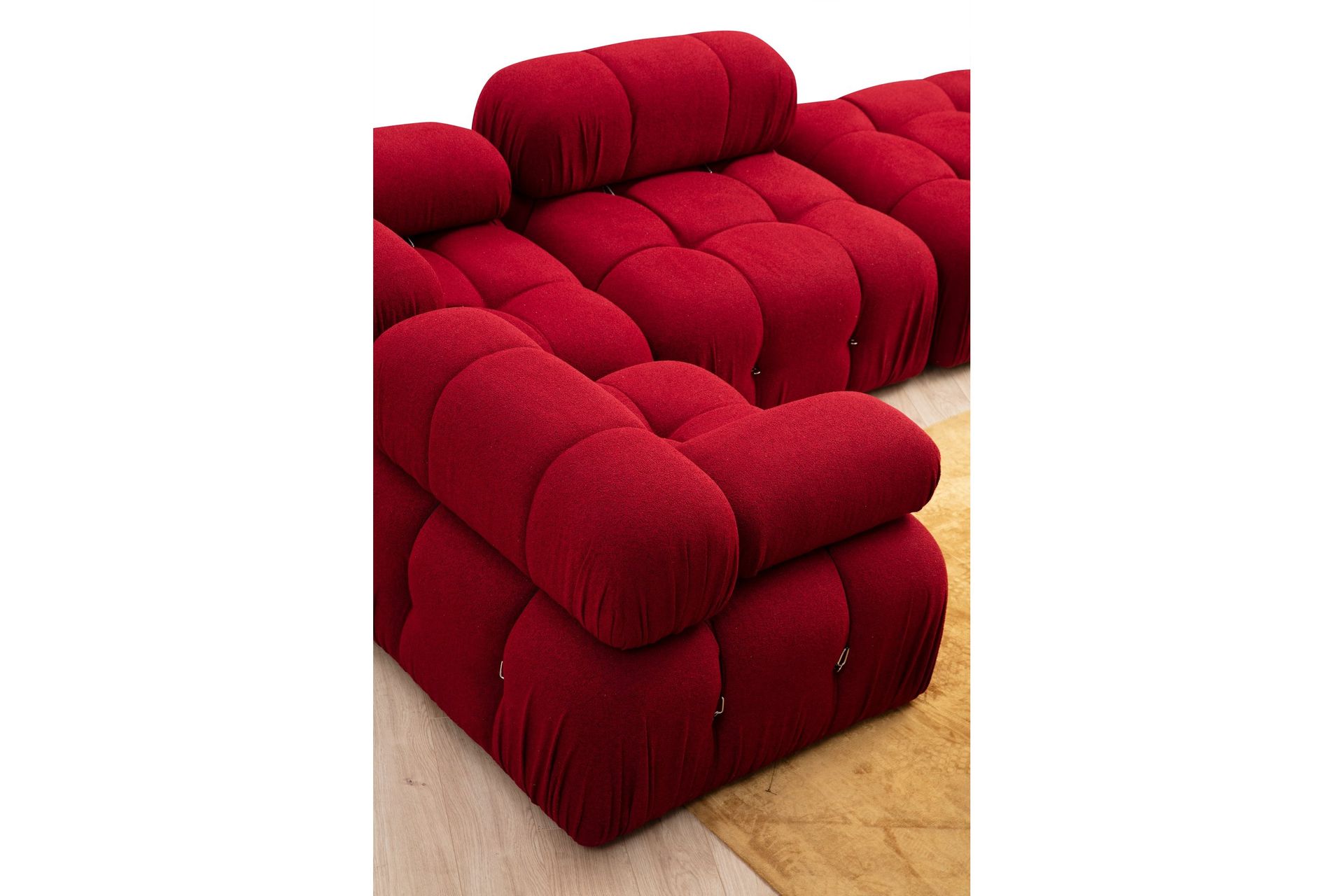 Bengul Høyremodul 95 cm - Rød - Møbler - Sofaer - Modulsofaer - Øvrige moduler for modulsofa