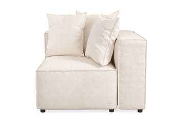 Cubo 1-seters Høyremodul i Stoff 108 cm bred - Beige - Møbler - Sofaer - Modulsofaer - Øvrige moduler for modulsofa
