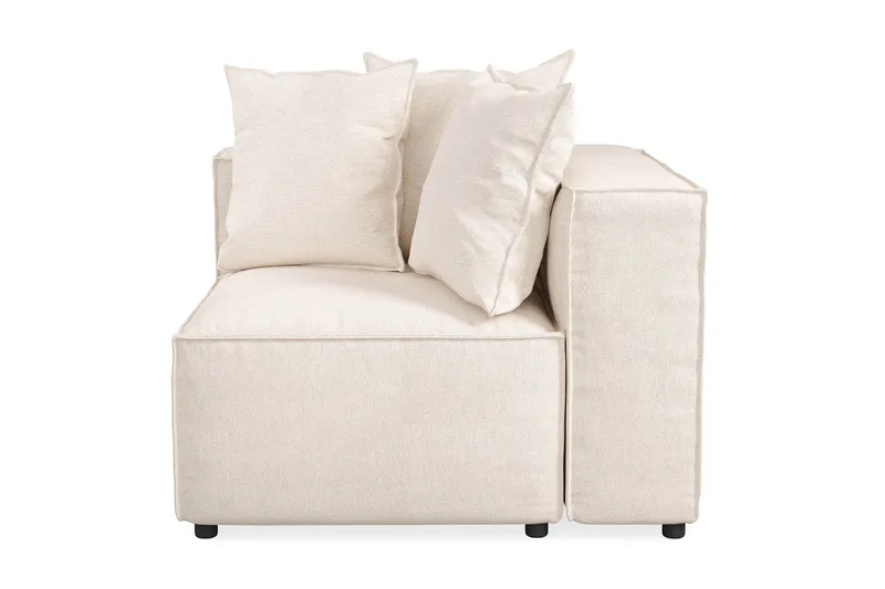 Cubo 1-seters Høyremodul i Stoff 108 cm bred - Beige - Møbler - Sofaer - Modulsofaer - Øvrige moduler for modulsofa