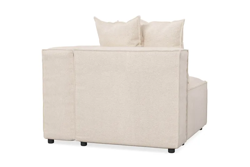 Cubo 1-seters Høyremodul i Stoff 108 cm bred - Beige - Møbler - Sofaer - Modulsofaer - Øvrige moduler for modulsofa