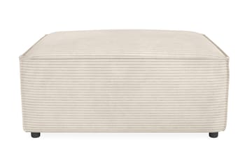 Cubo 1-seters Rektangulær Fotskammelmodul i Manchester 80 cm bred - Beige - Møbler - Sofaer - Modulsofaer - Øvrige moduler for modulsofa